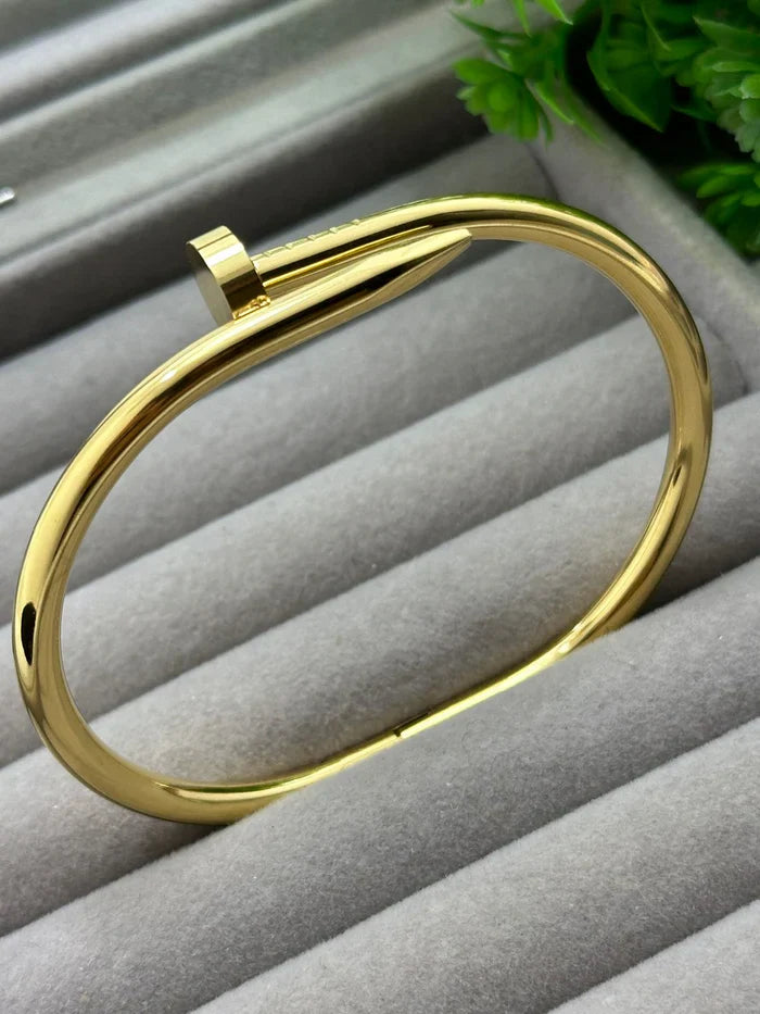 Cartier Golden Nail Bracelet