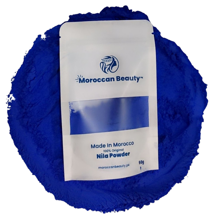 Moroccan Blue  Nila Whitening Powder
