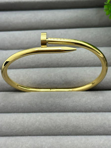 Cartier Golden Nail Bracelet