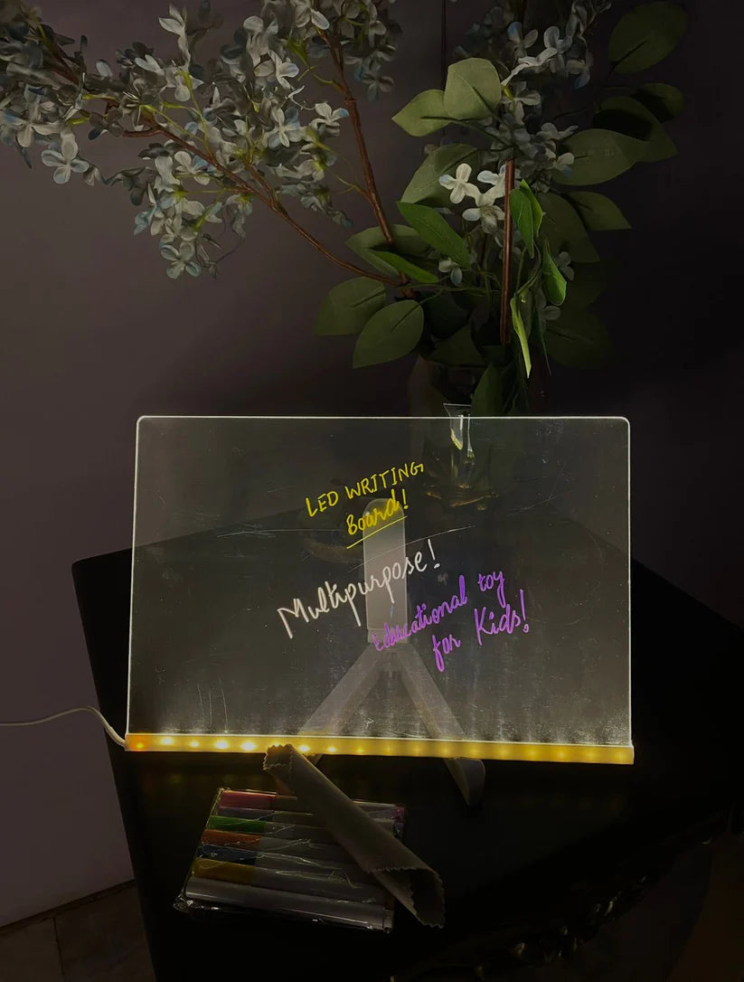 Multiple Color LED Writing Board - Large Size (Multiple Purpose)