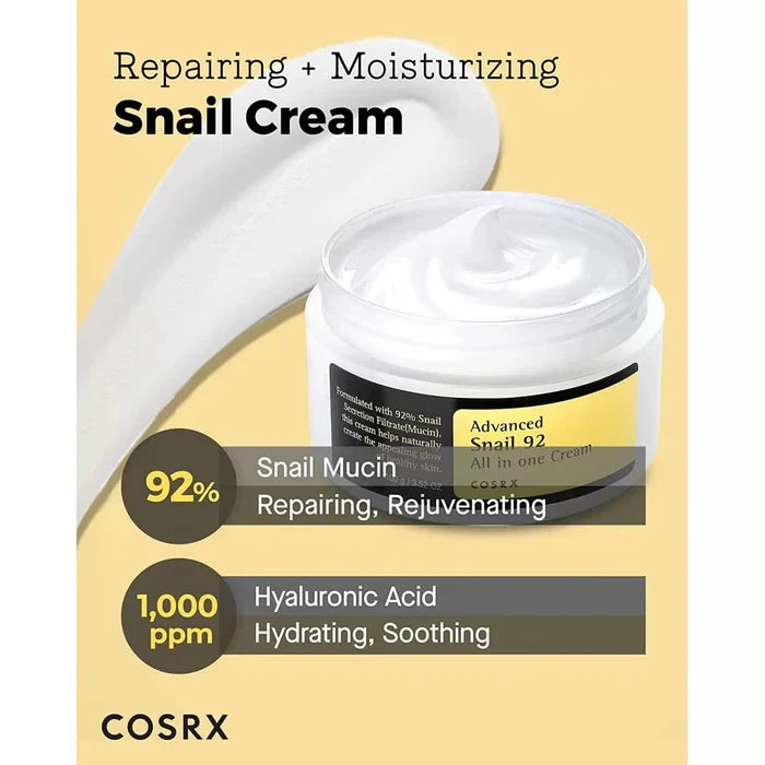 COSRX Advanced Snail 92 All in One Cream 100gm